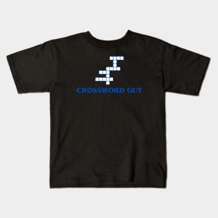 Crossword Guy Kids T-Shirt